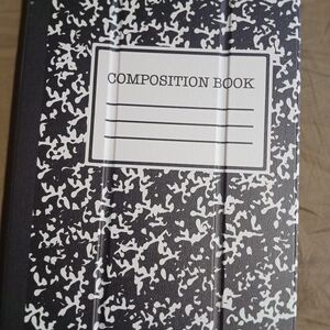 Black and White Composition Book
